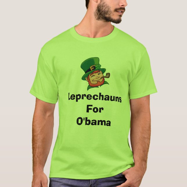 LeprechaunsForO'bama T-Shirt (Vorderseite)