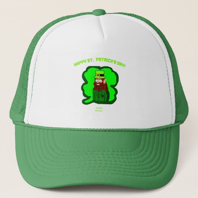 Leprecher Magic Trucker Hut Truckerkappe (Vorderseite)