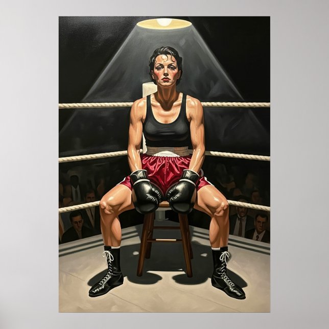 L'ÉPREUVE DE LA BOXEUSE (Das Boxerordeal) Poster (Vorne)