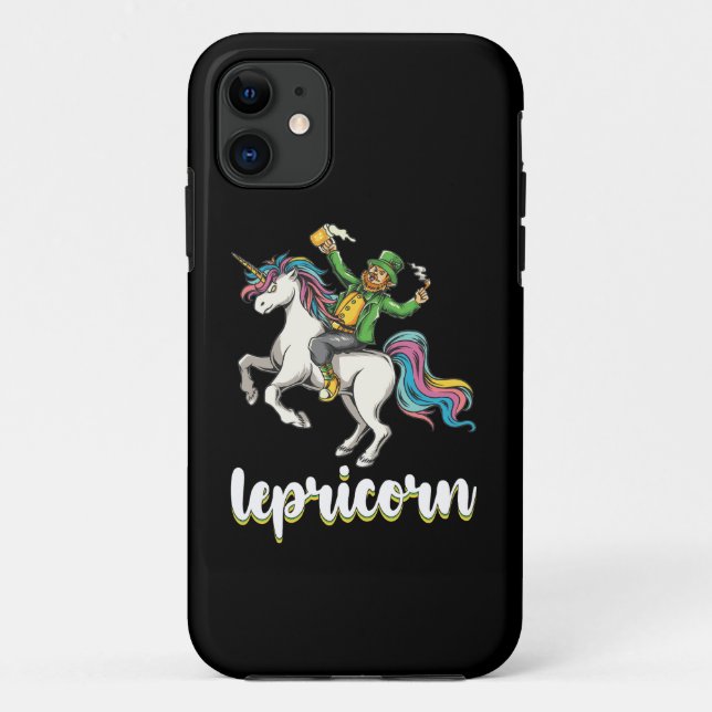 Lepricorn Leprechaun Unicorn St Patrick's Day Case-Mate iPhone Hülle (Rückseite)