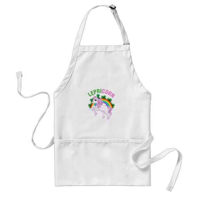 Lepricorn St. Patrick Day | Lucky Rainbow Schürze (Vorne)