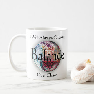 L'équilibre au chaos Mug Yin Yang
