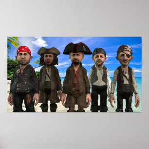 L'équipage du pirate = Petite affiche