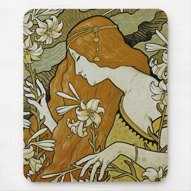 L'Ermitage Art Nouveau Mousepad (Vorne)