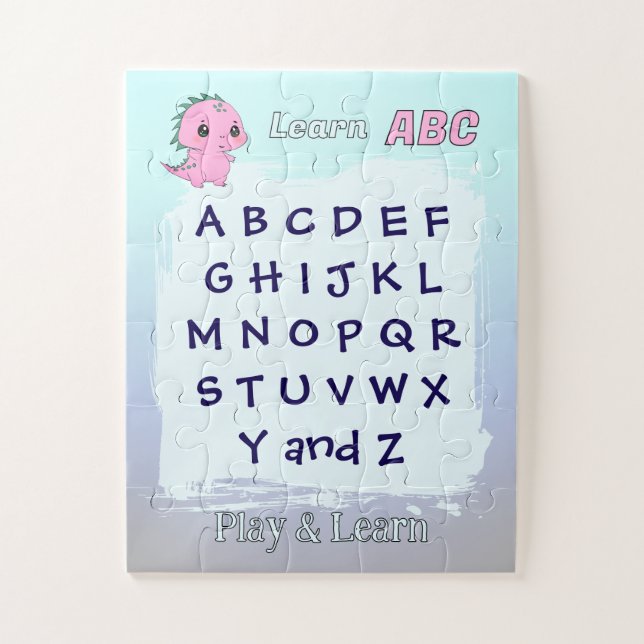 Lerne ABC Spiel & Lernpuzzle (Vertikal)