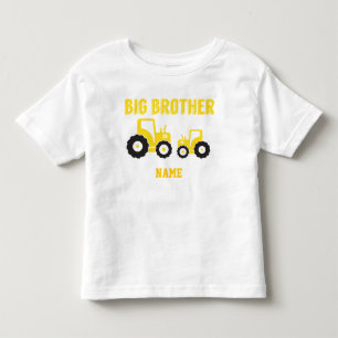 Lernen des Süßigkeits-Bruder-Traktors Kleinkind T-shirt