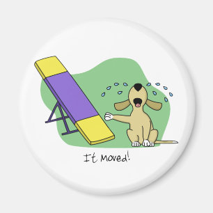 Lernen des Teeter-Agility Magnet