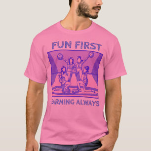 Lernen macht Spaß, immer Lehrer T-Shirt