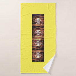 Lernen Ostern Badehandtuch