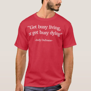 Lernen Sie Andy Dufresne kennen und lernen Sie das T-Shirt