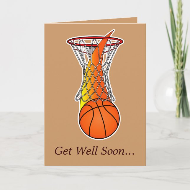 Lernen Sie das Basketballteam kennen Karte (Vorderseite)