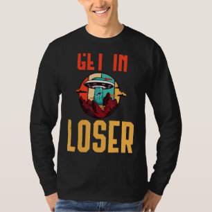 Lernen Sie die Alien Entführung Alien Raumschiff U T-Shirt
