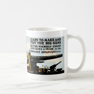 Lernen Sie, die großen Geschütze herzustellen und  Kaffeetasse