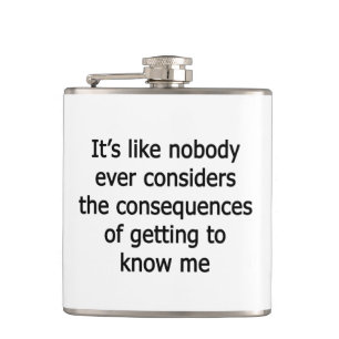 Lernen Sie mich kennen Flachmann