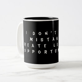 Lernen Zweifarbige Tasse