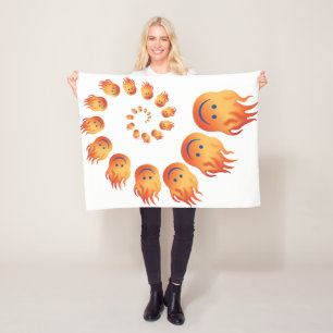 Leroys Illusion Fleece Blanket