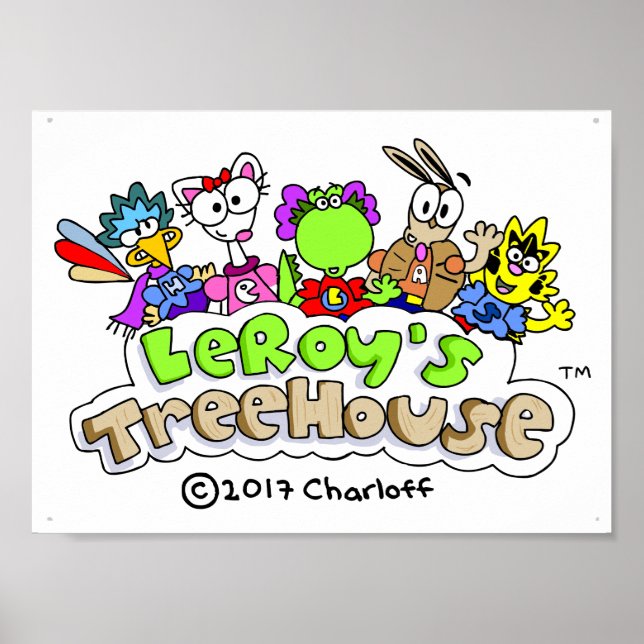 LeRoys Treehouse Poster (Vorne)
