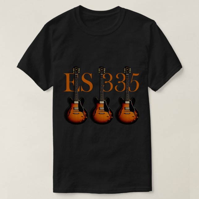 L'ES 335 Classic Guitar T-Shirt (Design devant)
