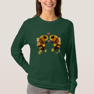 LES ABEILLES EN T-shirt à manches longues AMOUREUS