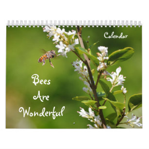 Les abeilles sont merveilleux calendrier naturel d