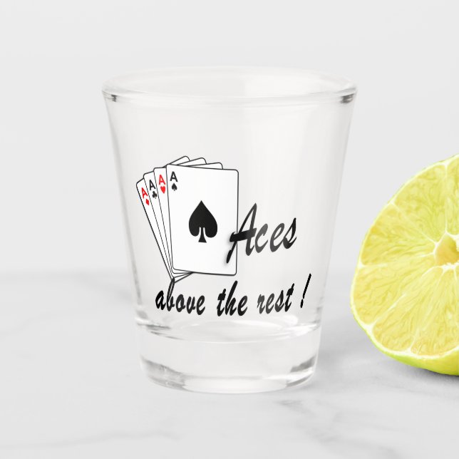 Les accès au-dessus du reste du verre (Devant)