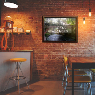 Les actes ne mot inspirant proverbe poster