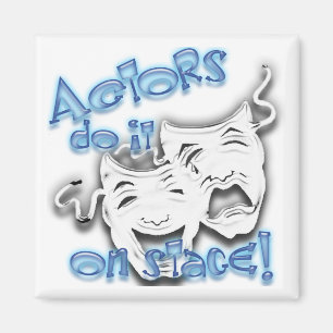 Les acteurs font aimant de -Étape