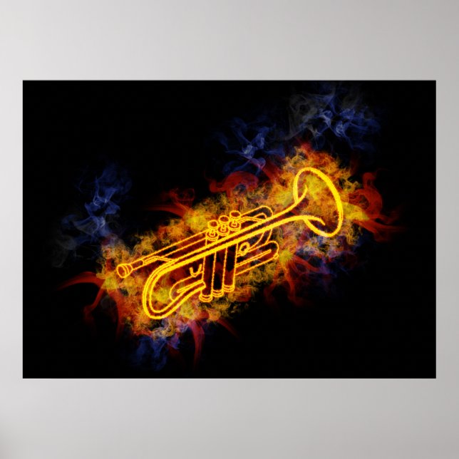 Les affiches de musique chaude de Smokin (Devant)