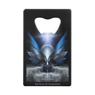 Les ailes d'Anthropolis ouvre-bouteille de carte d
