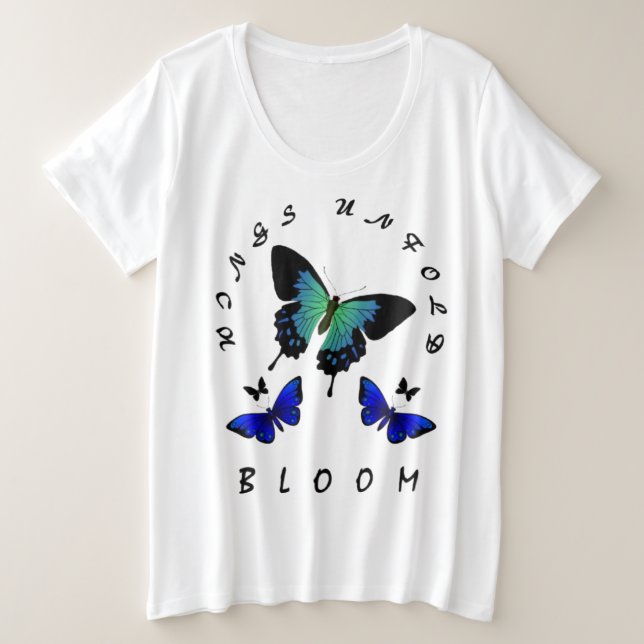 Les ailes se déplient : Le design féminin inspiré  (Design devant)