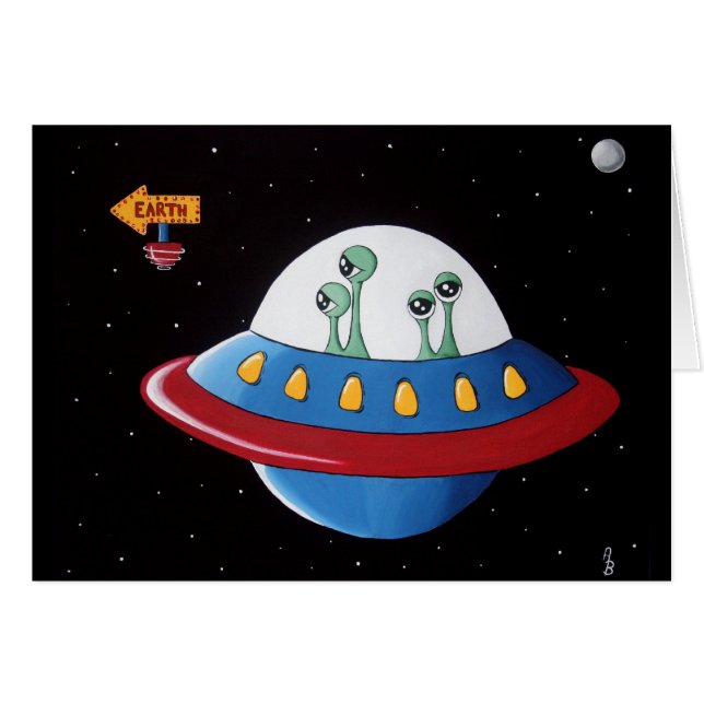 Les aliens mettent à la terre ou éclatent ! (Devant horizontal)