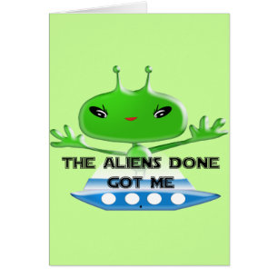 Les Aliens M'ont Rendus Drôles Mignons Tendance