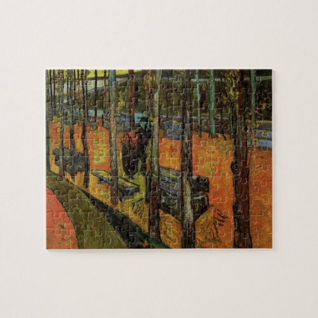 Les Alyscamps (Friedhof) von Vincent van Gogh (Horizontal)