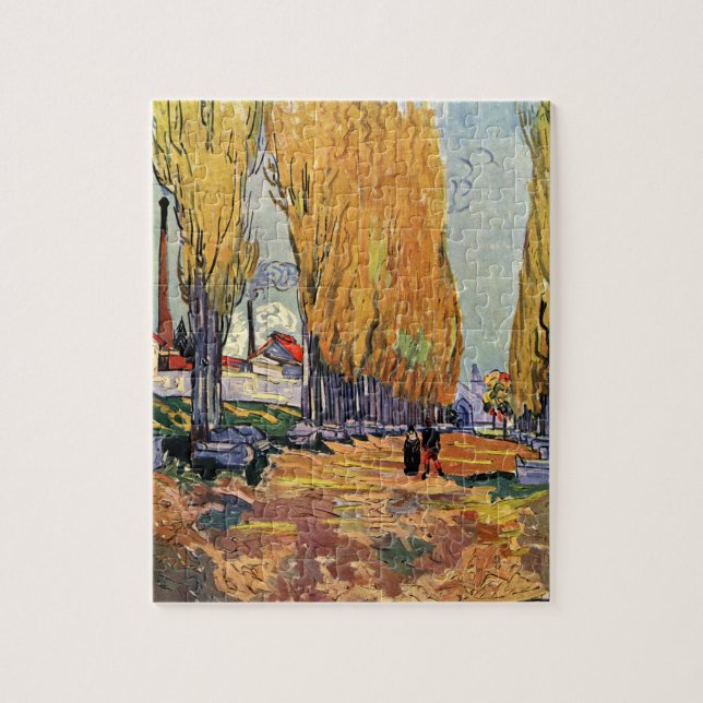 Les Alyscamps (Friedhof) von Vincent van Gogh (Vertikal)