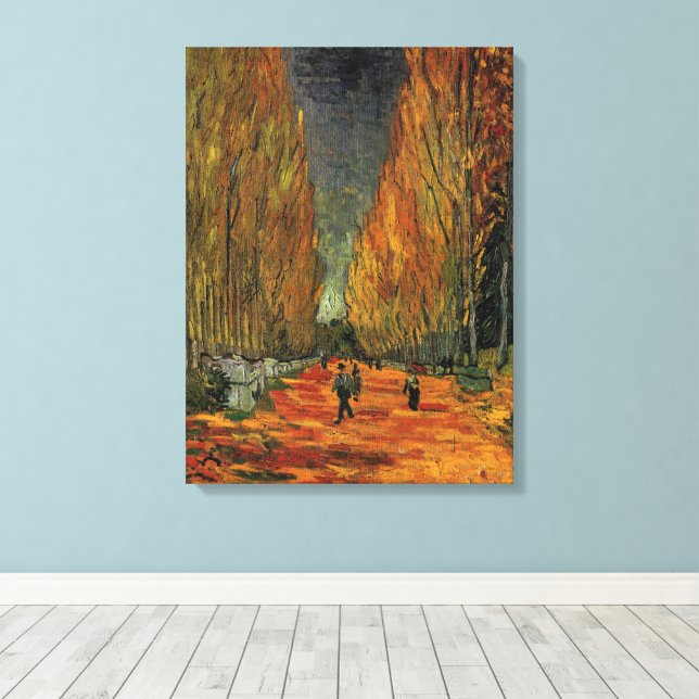 Les Alyscamps (Friedhof) von Vincent van Gogh Leinwanddruck (Insitu (Holzboden))