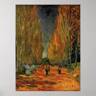 Les Alyscamps (Friedhof) von Vincent van Gogh Poster