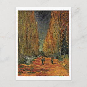 Les Alyscamps Van Gogh Fine Art Postkarte