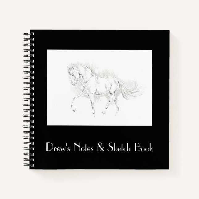 Les amateurs de cheval Carnet spiral (Devant)