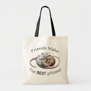 Les amis font les MEILLEURS oreillers ! - sac à ra