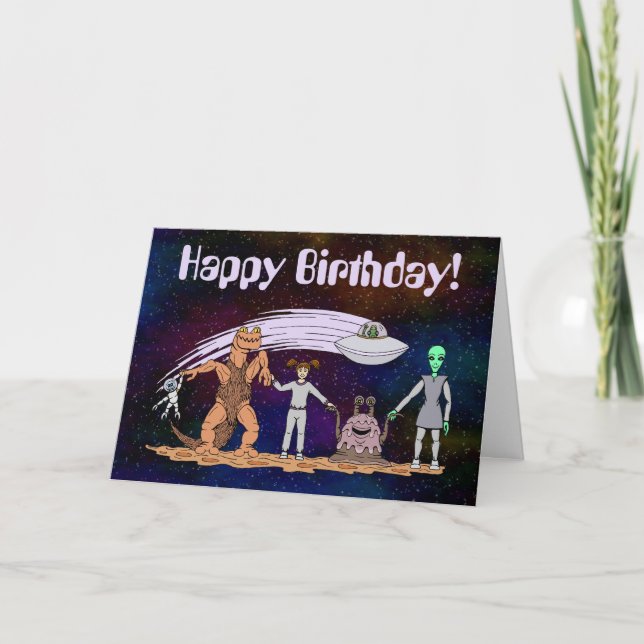Les Amis Peu Importe Les Différences Carte D'Anniv (Devant)