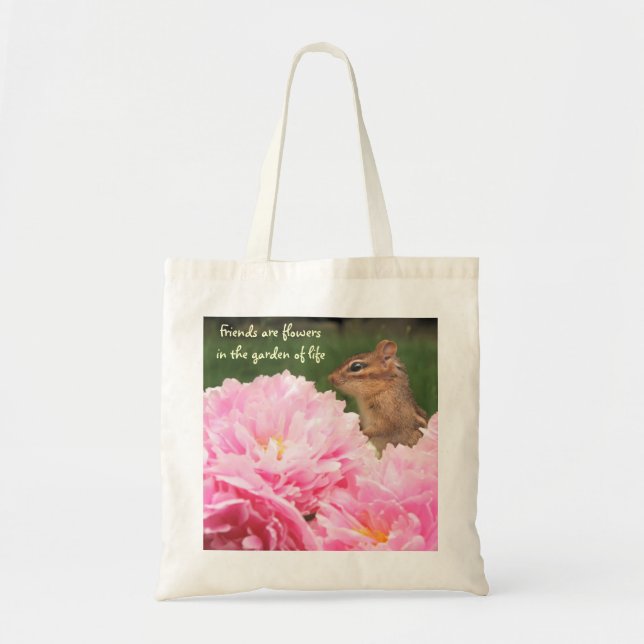 Les amis sont sac fourre - tout à pivoine de (Devant)