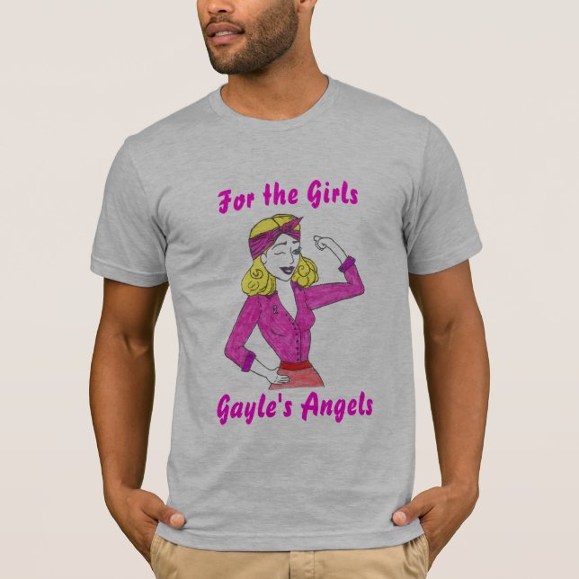 Les anges de Gayle - le T-shirt des hommes (Devant)