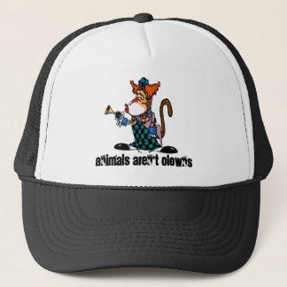 Les animaux ne sont pas casquette de clowns