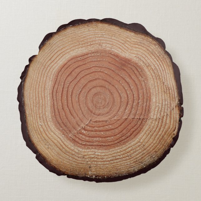 Les anneaux d'arbre de Jitaku évaluent un coussin (Devant)