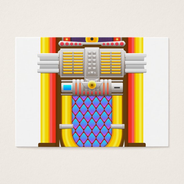 les années 50 juke-box à l'ancienne (Devant)