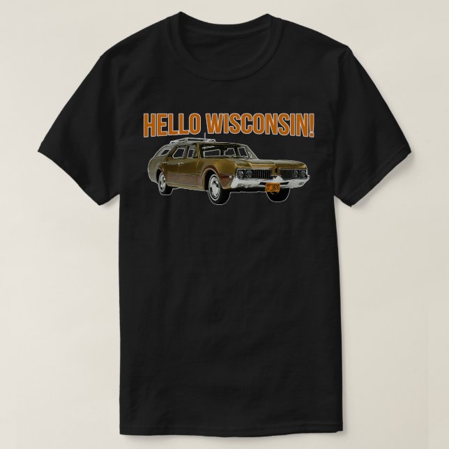 Les années 70 Afficher 1969 Vista Cruiser TShirt (Design devant)