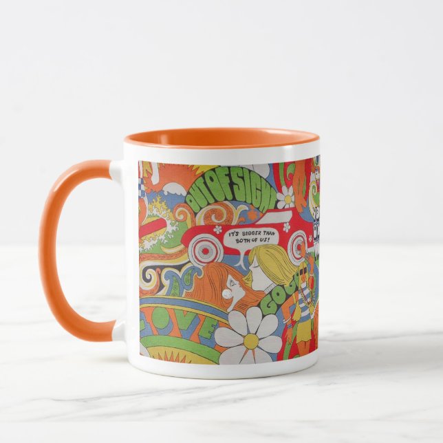 les années 70 Mug (Gauche)