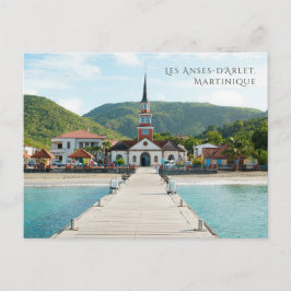 Les Anses-d'Arlet Martinique Scenic Coastal Postkarte