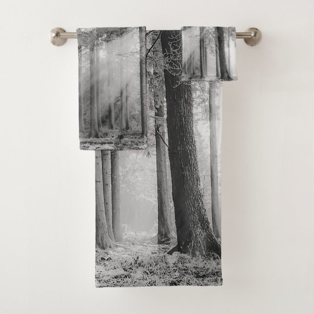 Les arbres forestiers d'hiver #10 (En situation)