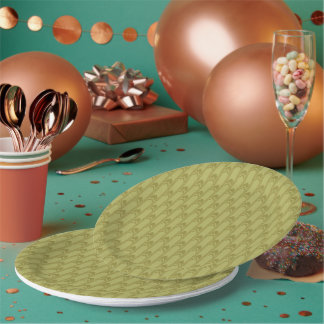 Les assiettes en papier Backrooms